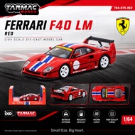 TARMAC WORKS 1/64 T64-075-RE2 FERRARI F40 LM RED