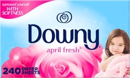 Downy Dryer Sheets Laundry Fabric Softener April Fresh 240 Sheets