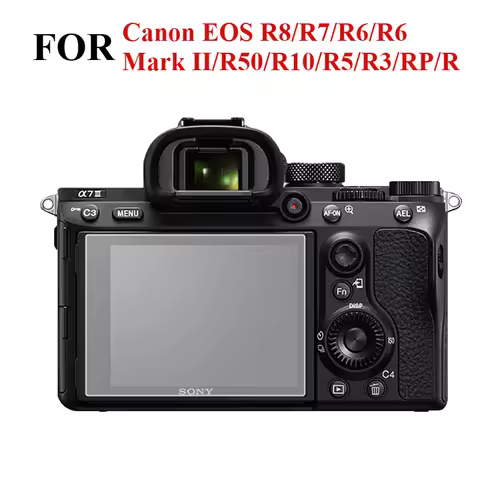 Camera Glass Protective Film For Canon EOS R7 R8 R9 R10 RP R6 R5 R5C R3 R 90D M50 Mark II R6Mark II 