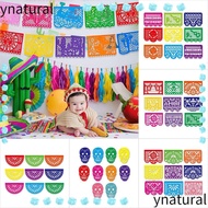 YNATURAL Day of the Dead Outdoor Party Charles Celebration Party Cinco De Mayo Decorations Festival 