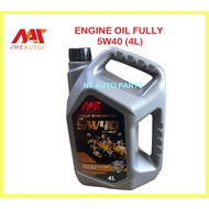 MEAUSU Engine Oil SAE Fully Synthetic 5W40 4L / Minyak Hitam 5/40 5-40 Fully synthetic