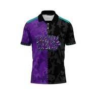 Jtt lightning jersey men's collar shirt collar men's orange sublimation 3d shirt