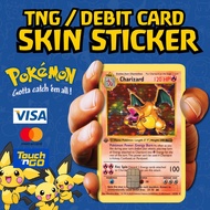 TBF TNG / Bank Card Pokemon Skin Sticker | Touch ‘n Go, Debit & Credit Card Sticker | 16 Trendy Poke
