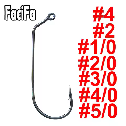 50 pcs 60 Degree Jig Fly Tying Strong Wire Saltwater Freshwater Fish Hook Aberdeen jig Hook