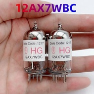 12AX7WBC ทับทิม12AX7AC 5หลอดสุญญากาศแทนที่12AX7B 7025 5751 ECC83หลอดอิเล็กตรอน