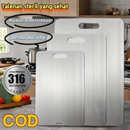 Stainless Steel Cutting Board 316 Hygienic Cutting Board Anti-Rust Anti-Bacterial and Anti-Fungus Cu