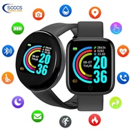 Smart Watch D18 With Bluetooth Round Men Women Smartwatch Waterproof Sports Watch for Android IOS