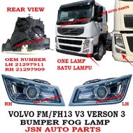 J106S14 BUMPER FOG LAMP 1BULB VOLVO FM/FH FM13 V3 VERSON 21297911 21297909 21297918