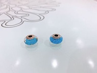專櫃全新正品   Pandora  潘朵拉手鏈  < 藍色琉璃>串飾   一入 700
