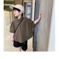 Boy shirt Boy's shirt looks handsome, cool, Korean style.