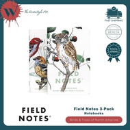 Field Notes Birds and Trees of North America Notebook [Set of 3]