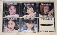Lesserafim fearless japan日專個人盤淨碟