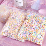 Macaron Foam Ball Styrofoam Polystyrene Filler Box Packing Birthday Party Wedding Hiasan Slime Toppi