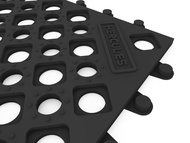 Hercules - Keset Drainase Pelapis Lantai Drainase 50x50 Hitam