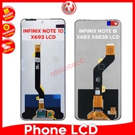 INFINIX NOTE 8i / NOTE 10  X683 X683B X693 / INFINIX NOTE8 i NOTE10 LCD TOUCH SCREEN DIGITIZER DISPLAY REPLACEMENT