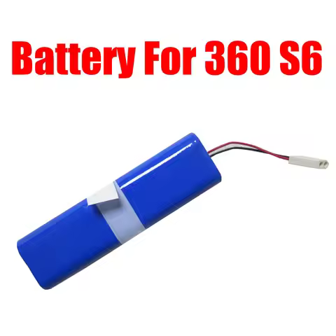 Vacuum Cleaner Battery For 360 S6 14.4V 3200mAh 46.08Wh