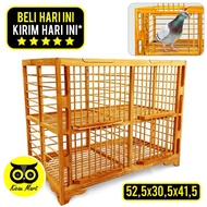 DONGDANG MERPATI KAYU JATI ASLI KUALITAS SUPER DONGDANG MERPATI 2 PASANG 4 PINTU KANDANG MERPATI SAN