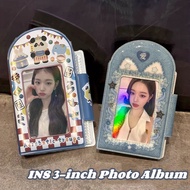 3inch/2R Cute Photo Album 32 Pockets Circus Troup Card Album Idol Photocard Storage Lomo Card Collec