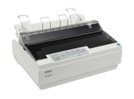 Epson LQ300 + II Dot Matrix Printer / 24 เข็ม / แคร่สั้น / USB/Parallel / 1 ต้นฉบับ + 3 สำเนา มือสอง