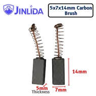 2pcs | 9227CB 14 x 7 x 5mm Carbon Brush Replacement Set for Electric Motor Power Tool Spare Part