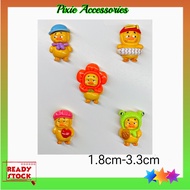 523 duck resin sad duck diy charm