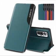 Samsung Note 10 Note 20 Ultra Note 7 6 Note 2 Note Edge Flip Smart Leather Clear View Cover Magnet