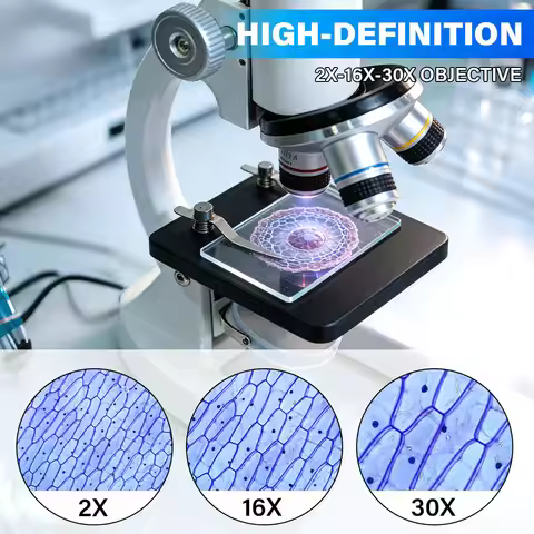 Elementary School Children Science Experimental Biology Microscope Monocular Digital Microscope Opti
