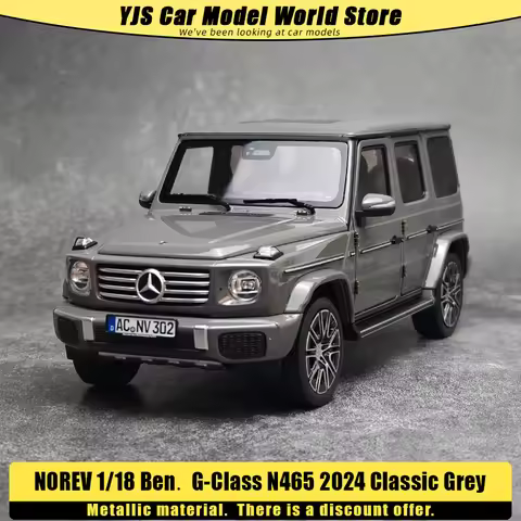 NOREV diecast model 1:18 Ben. G-Class N465 2024 SUV metal car model ornament Collection Classic car