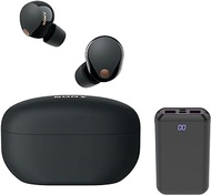 Sony WF-1000XM5 Truly Wireless Noise Canceling Earbuds (Black) with Wireless Noise Canceling Earbuds Accessory Bundle (2 Items)