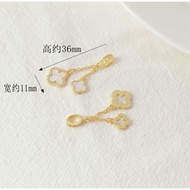 14K gold charm chain design