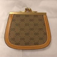 ⁺⊹古董精品⊹⁺｜Gucci 金口小零錢包