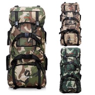 90L Large Capacity Military Camouflage Hiking Backpack