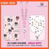 (N017) ID Card Holder Hello Kitty YoyoTALI Cat Yoyo Nametag/ Yoyo Card Holder/ Sanrio/ Card Holder/ 