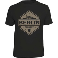 Loose Men Tshirts Berlin Germany Funny Cotton Tee