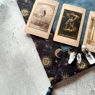 由日本占卜師　純手工製作的　塔羅牌桌布　Made in JAPAN