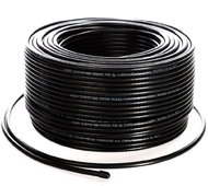 LINK สายทีวี สายRG6 ยี่ห้อ ลิงค์ 305เมตร สีดำ ซีล95เปอร์เซ็น TV Cable 305M RG6/168 Link BLACK รุ่น C