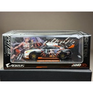 Nissan GTR R35 Widebody Aorus x Inno64 Limited Edition Scale 1:64 Inno Brand 64