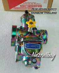 Karbu Keihin Sudco Pe 28 Original Rainbow Carburetor Keihin Sudco Thailand pe 28 Pelangi