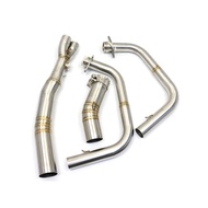 Stainless Steel Exhaust For Kawasaki Ninja 400 Exhaust link Pipe Ninja400 Z400 Header Exhaust Muffle