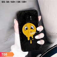Samsung S8 / S8 + / S9 / S9 + Case, Super Cute Smiley Face Expression