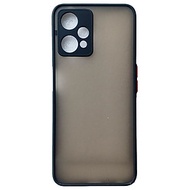 Ốp lưng trong nhám viền màu chống sốc dành cho Realme 9 Pro - Hàng nhập khẩu