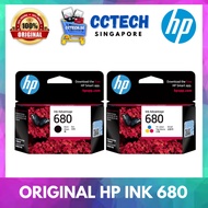 ORIGINAL HP 680 Black Tri-Color Ink Cartridge - SG Ready Stocks