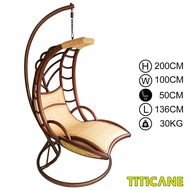 TITICANE Moon Swing Basket [ Buaian Rotan ] [ Rattan ]
