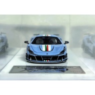 TOC 1:64 Ferrari 488 Pista (Azzurro La Plata)