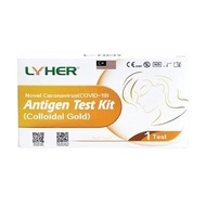 Lyher 2 in 1 Covid-19 Test Kit Saliva/Nasal 1's