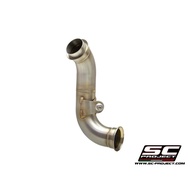 SC Project Decat Link Pipe Complete Set with Slip-On Range for KTM DUKE 890 Original Muffler