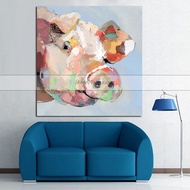 Popular Best New Camvas Painting Abstract Pig Paintings on Canvas made Colorful Canvas Art Modern Ar