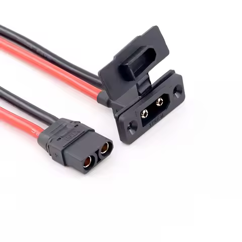 XT90E-M Male Headband Fixed Hole High Current Model Aircraft Electric Adjustable Battery Connector G