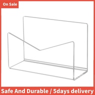 Acrylic Mail Holder Mail Organizer Countertop,Letter Holder for Desk Envelope Holder Mail Sorter Sta