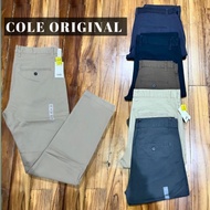 Celana chino panjang pria merk COLE original SLIM FIT